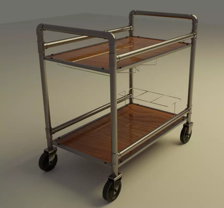 Mini bar 3D model