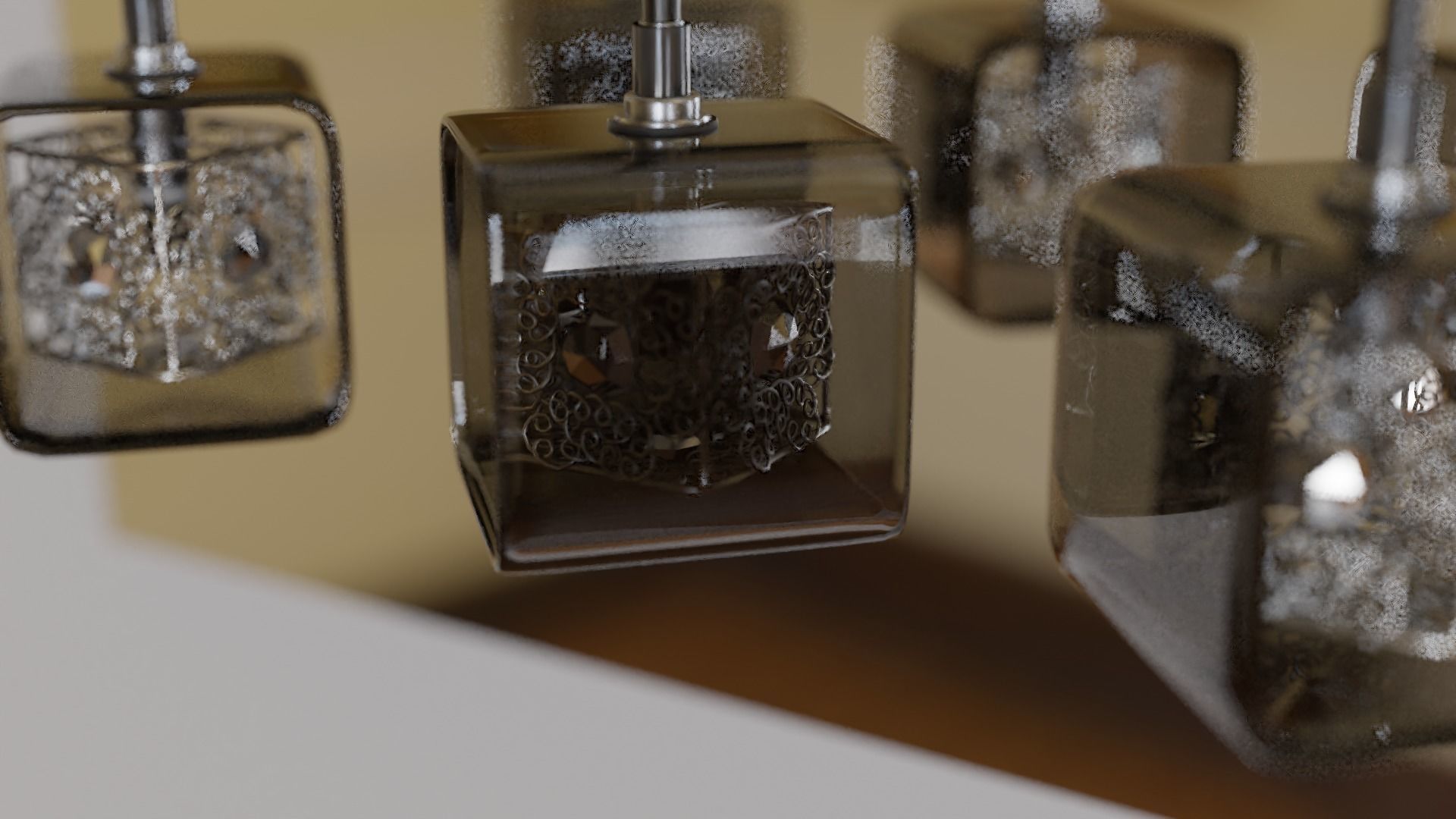 Lamp from my flat 3D model_1