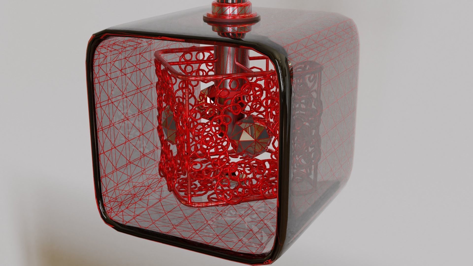 Lamp from my flat 3D model_3