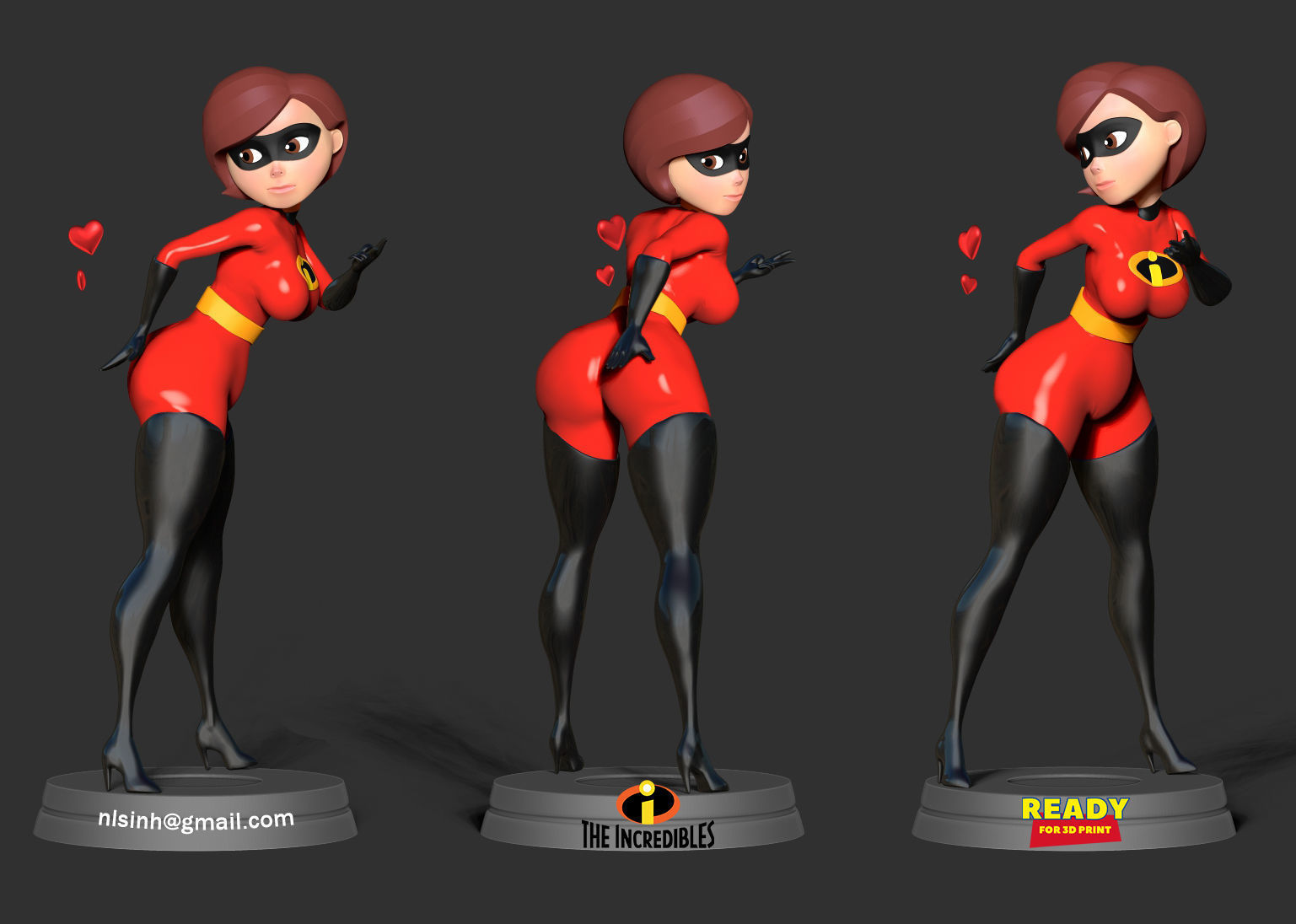 Elastigirl - Helen Parr 3D print model_1