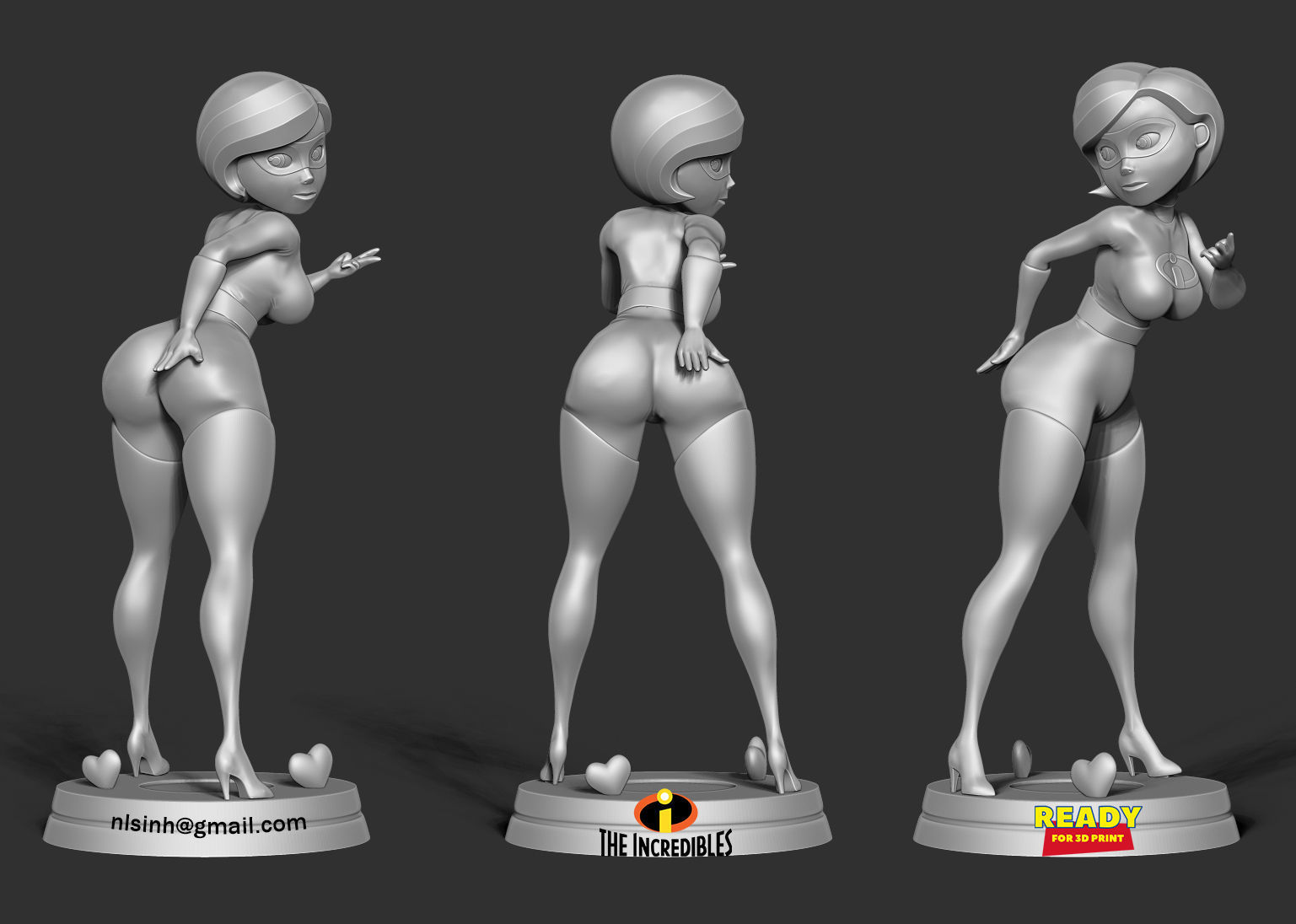 Elastigirl - Helen Parr 3D print model_3