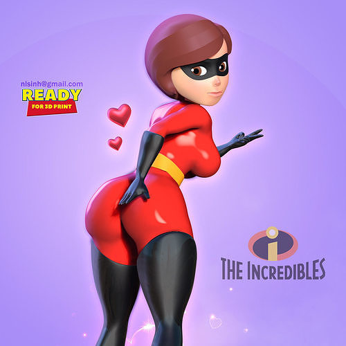 Elastigirl - Helen Parr 3D print model