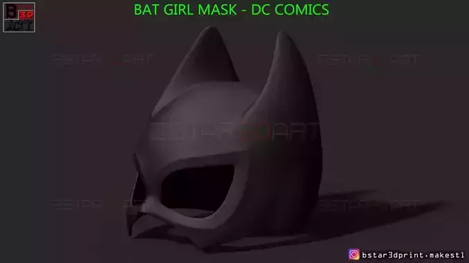 Bat Girl Mask - DC comics