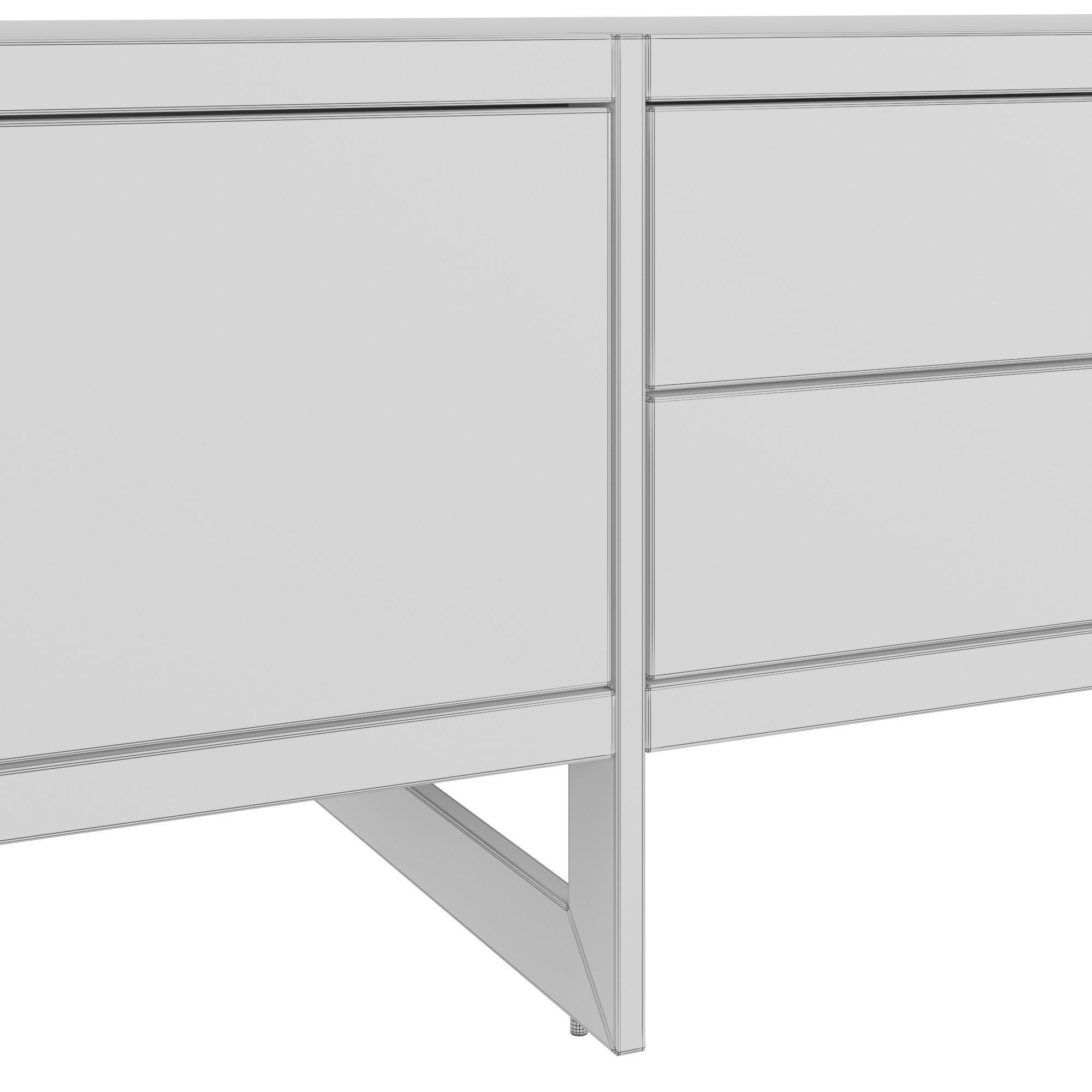 TV stand Atractivo 3D model_3