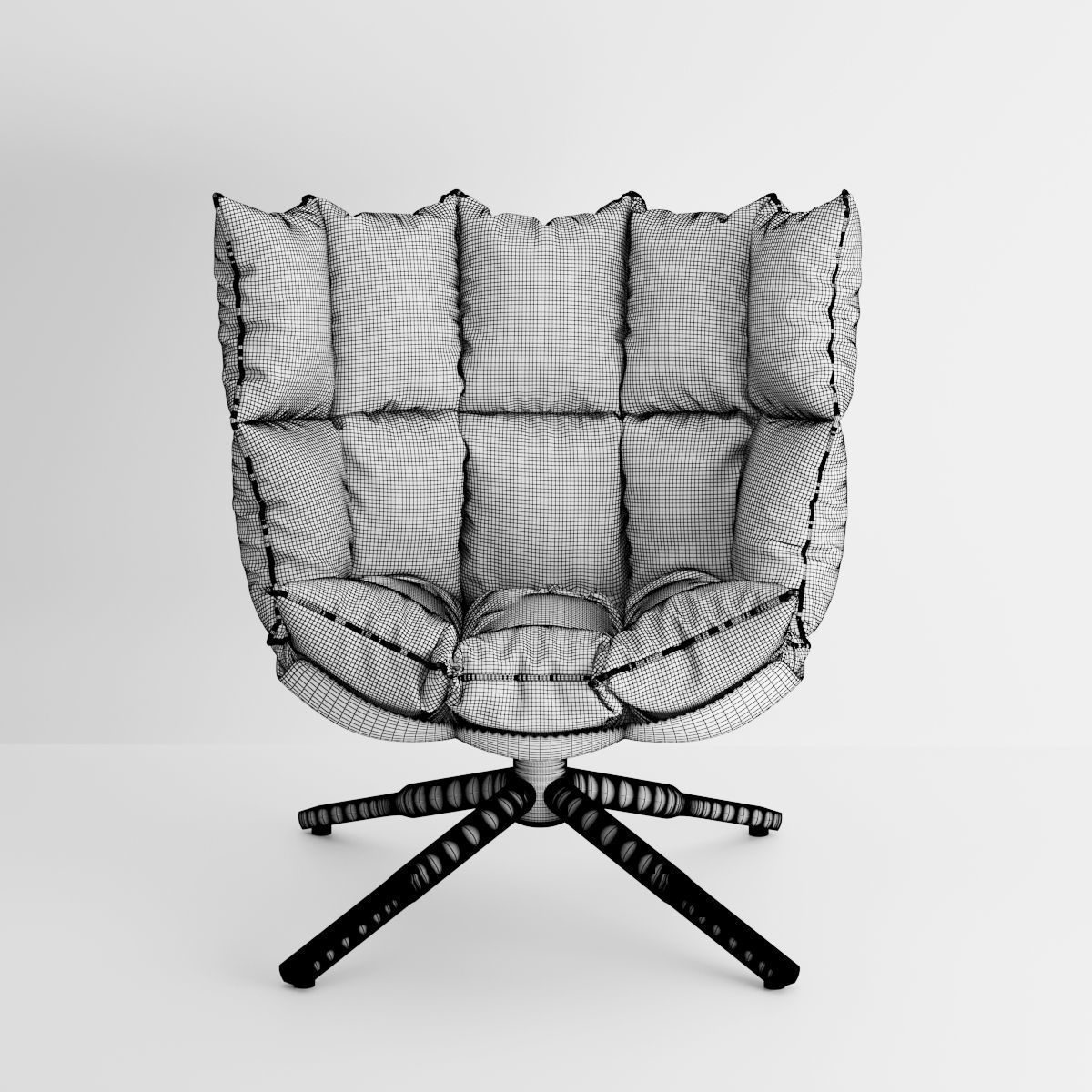 Husk Chair Free  Free 3D model_2