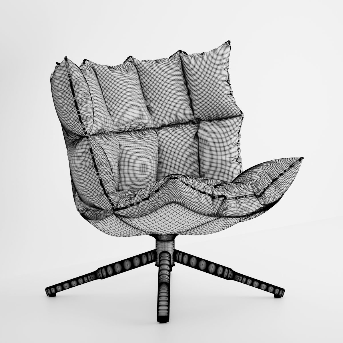 Husk Chair Free  Free 3D model_3