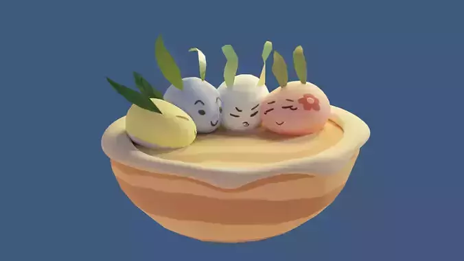 Snow Rabbit Group Hug 