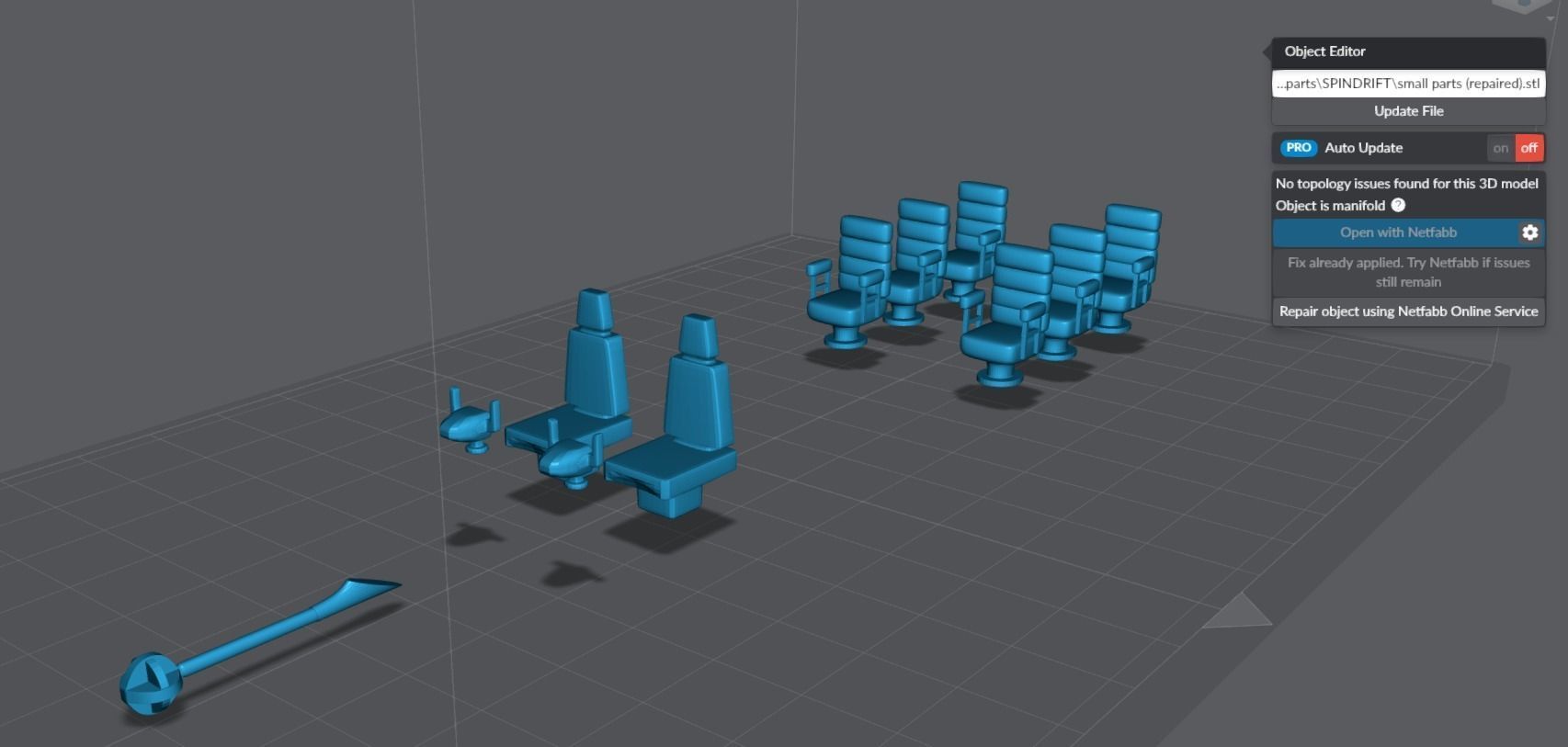 Spindrift Scale model   3D print model_7