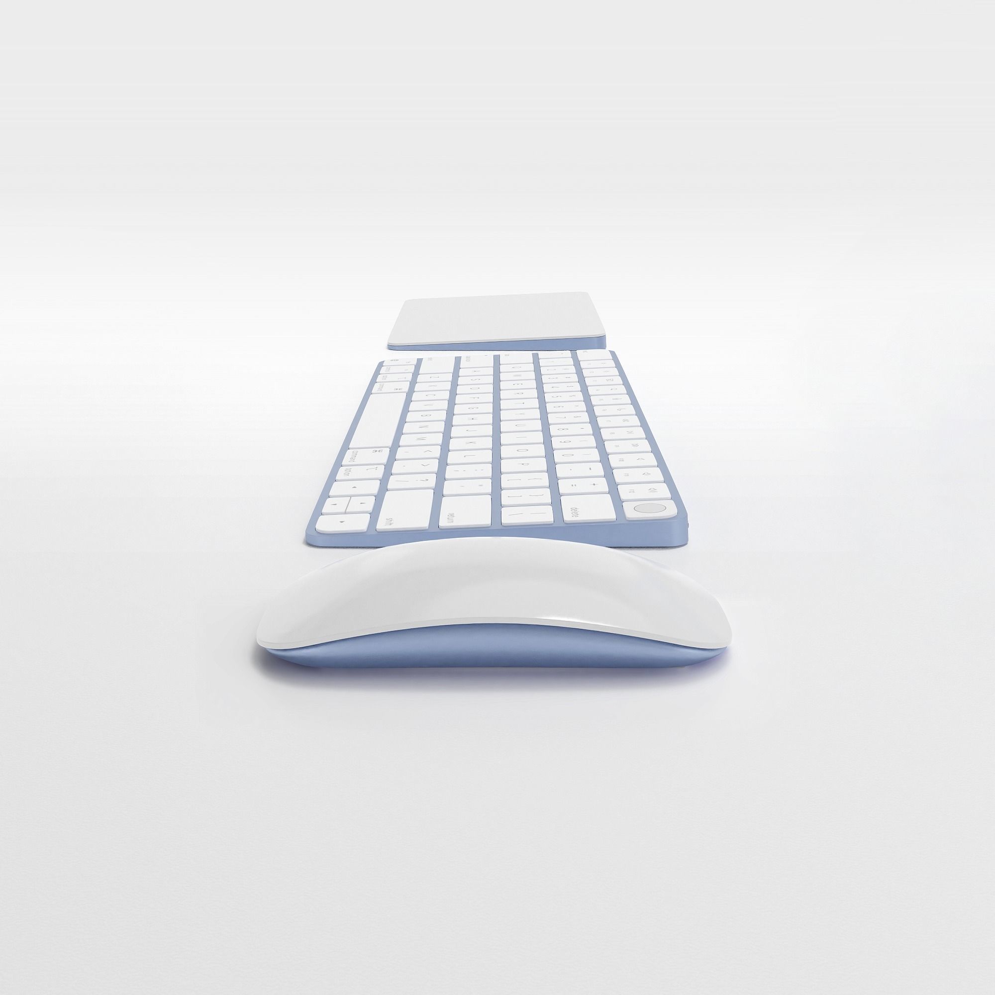 iMac Blue color 3D model_5