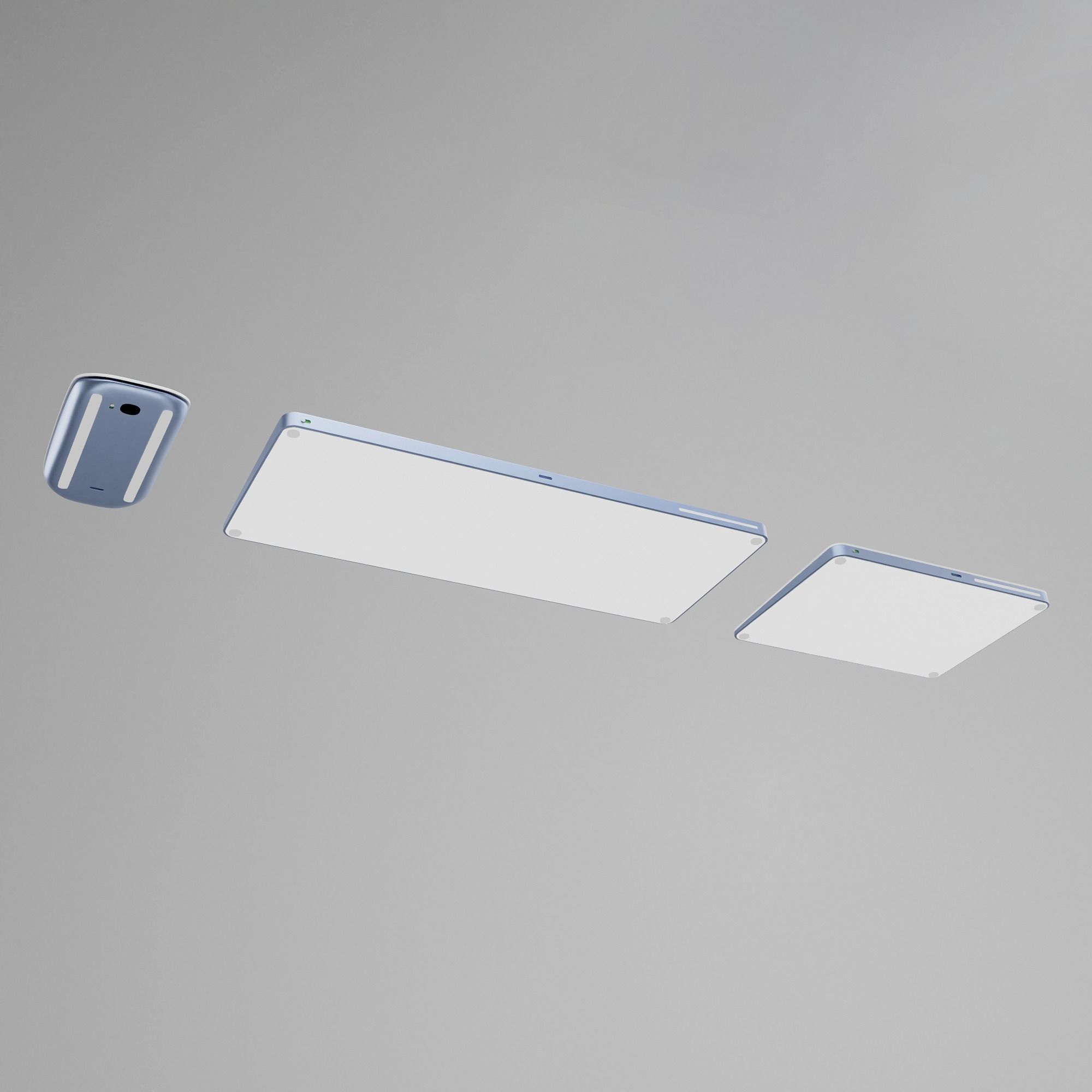 iMac Blue color 3D model_4