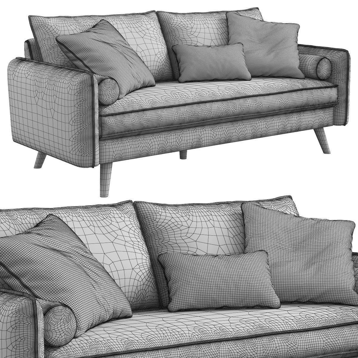 Redcliffe Sofa 3D model_4