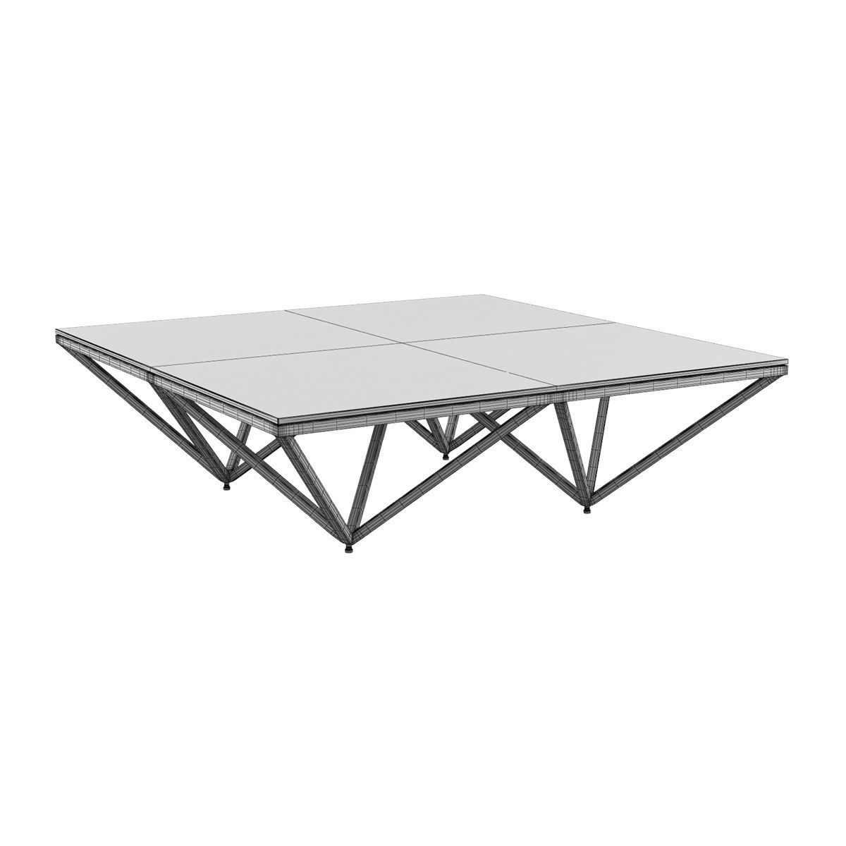Kare Design Table Basse Network 3D model_2