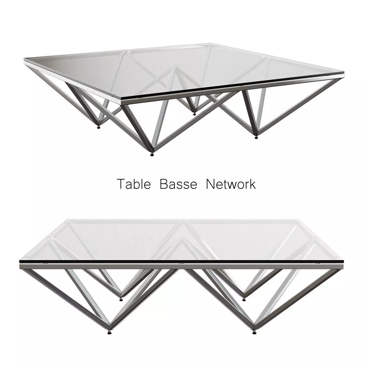 Kare Design Table Basse Network 3D model_0