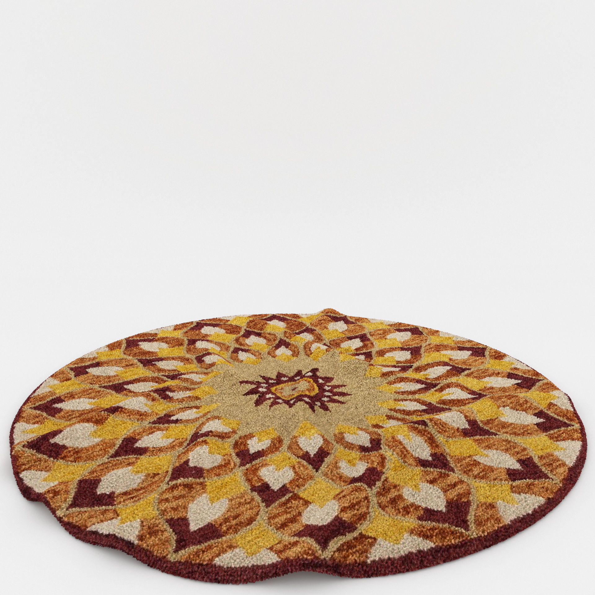 Rugs No 221 Low-poly 3D model_5