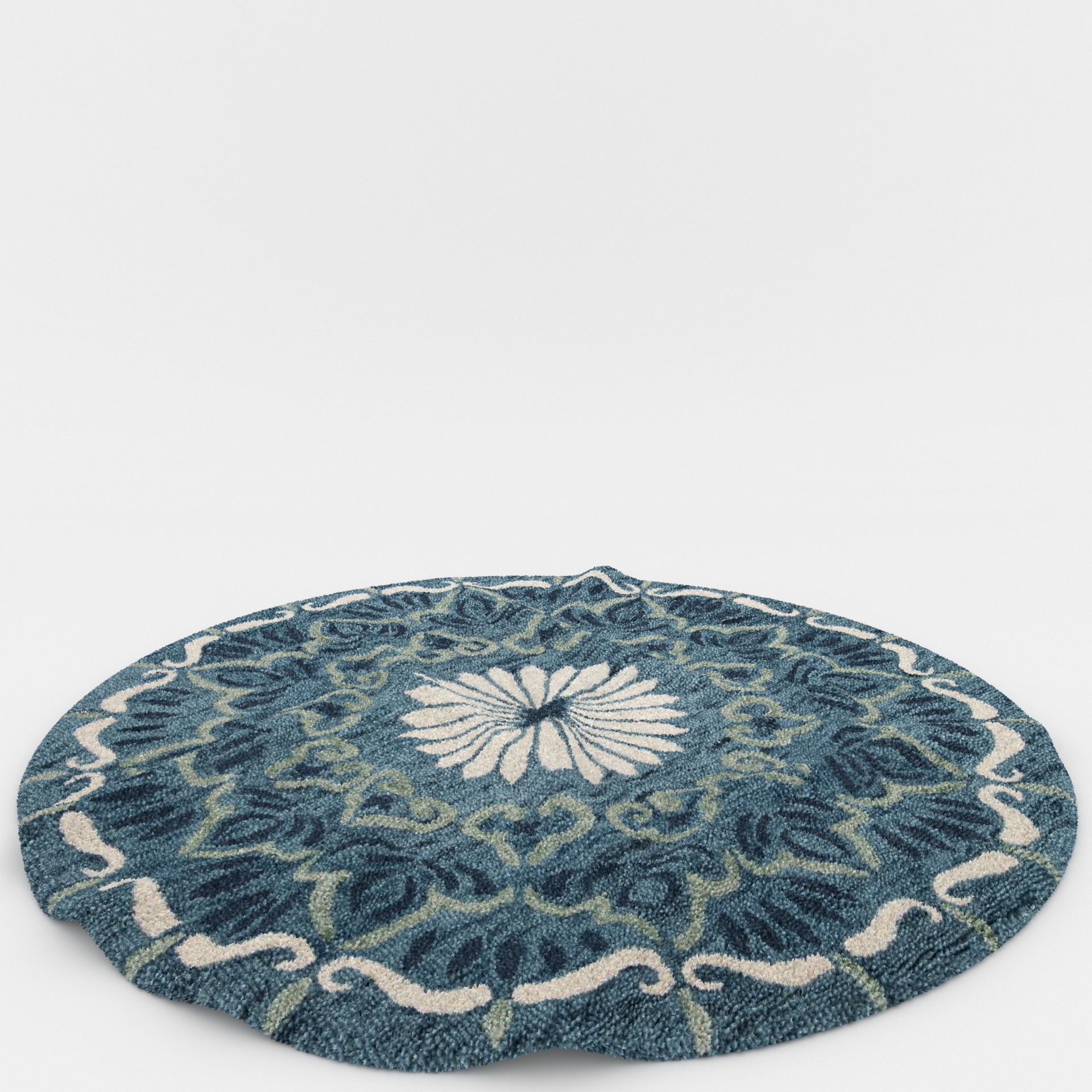 Rugs No 221 Low-poly 3D model_6