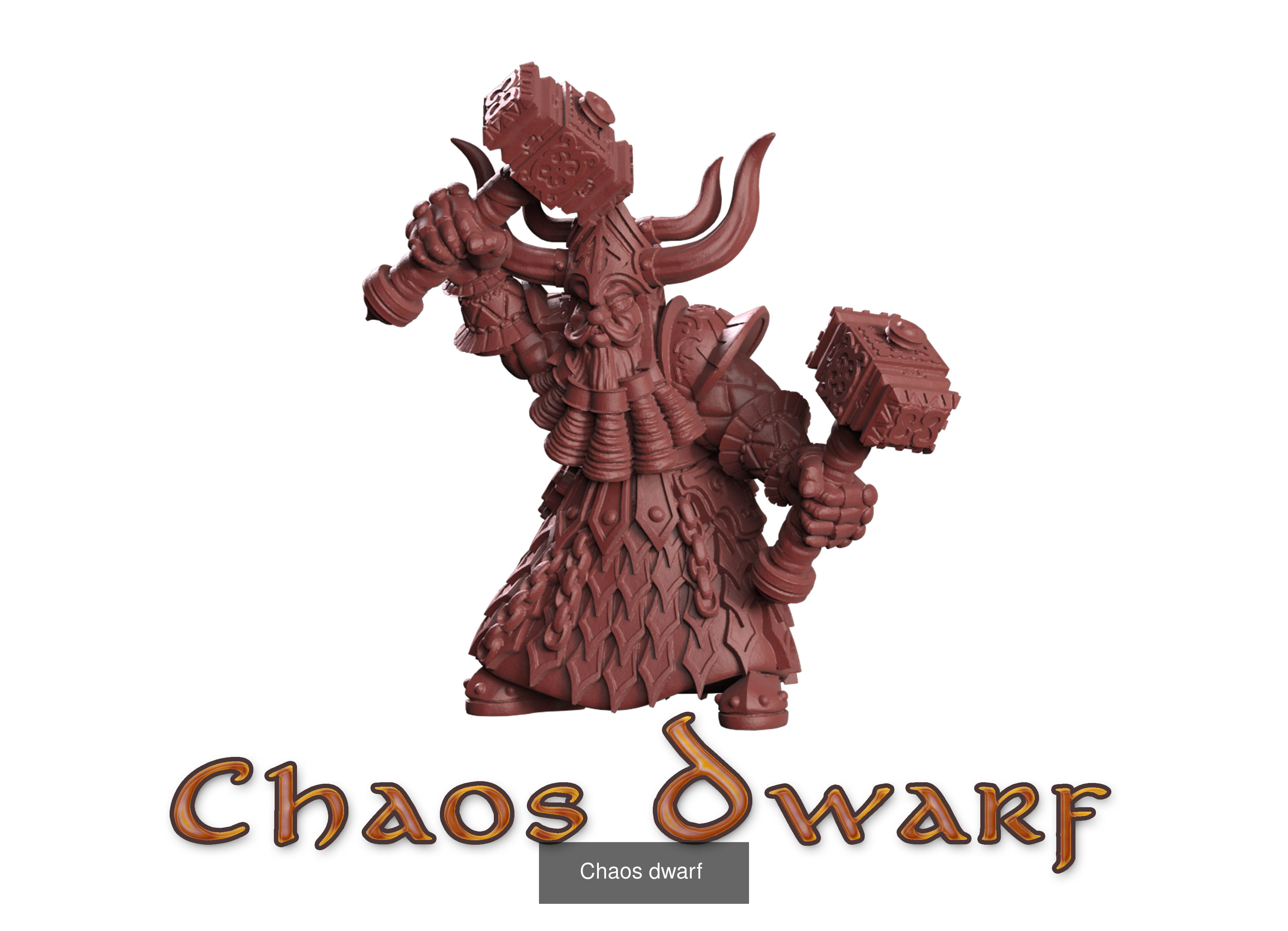 Dwarf pack 3D Model Collection_8