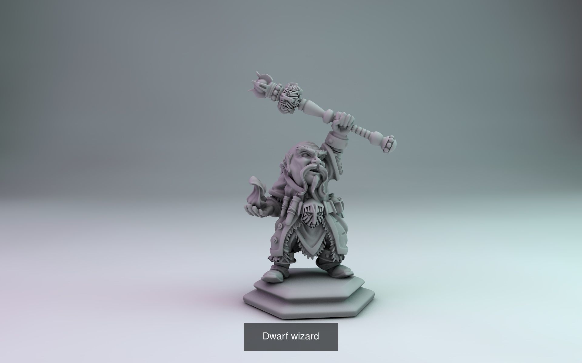 Dwarf pack 3D Model Collection_6