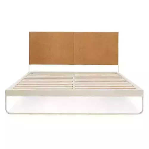 Me Time Upholstered Bed 3D model