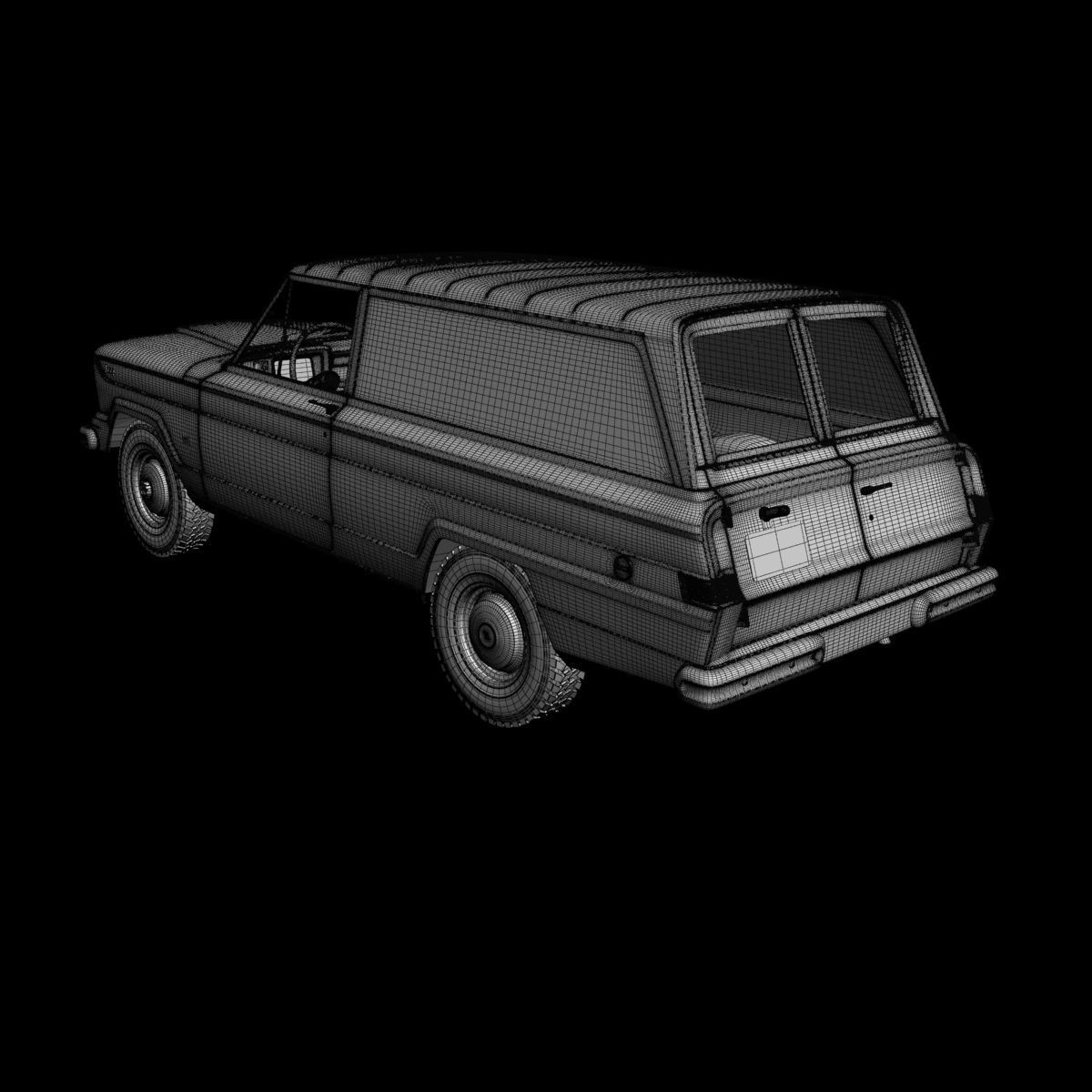 Jeep Wagoneer Panel Delivery 3D model_15