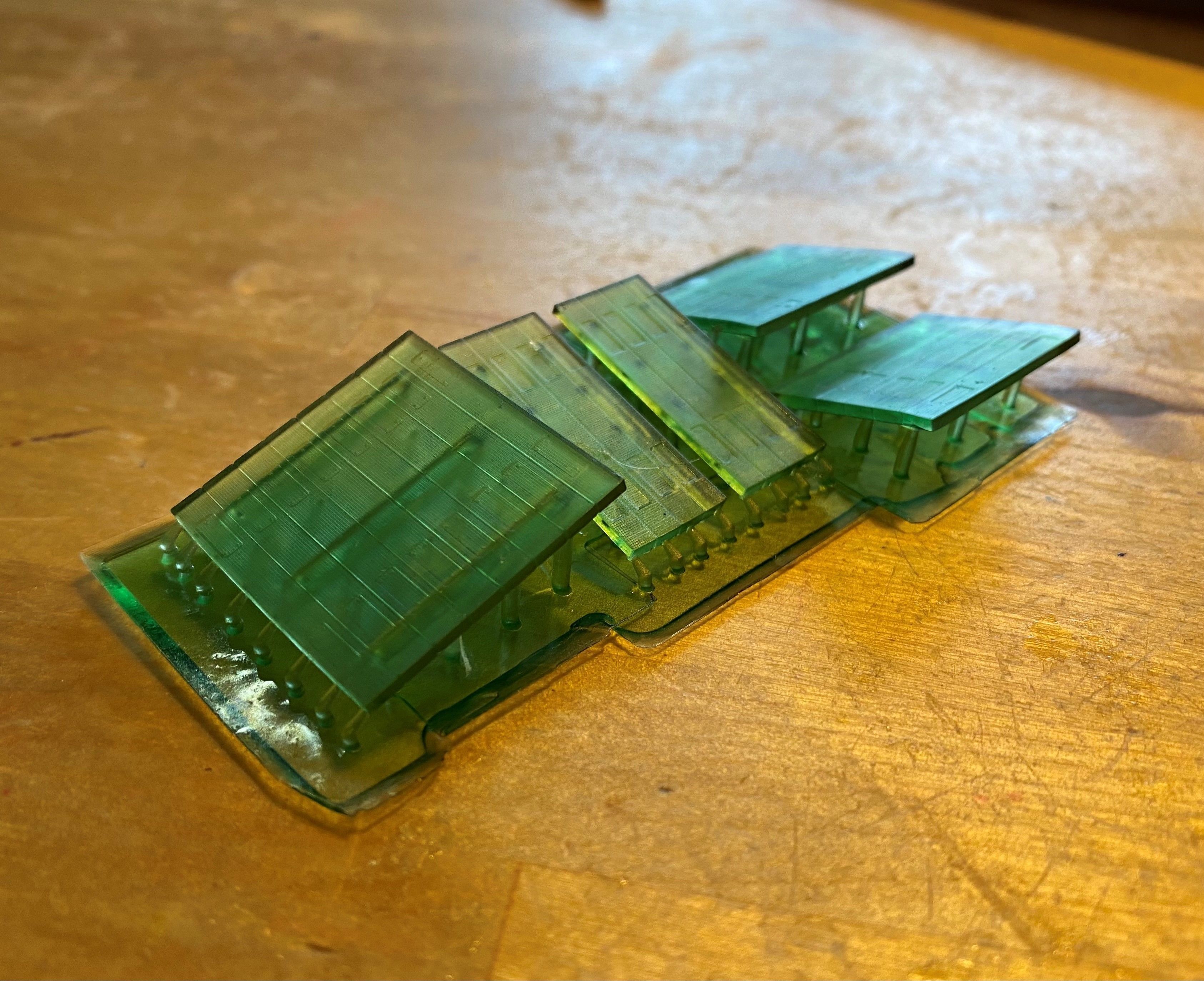 Model Railway Sleeper Foot Crossing 3D print model_14