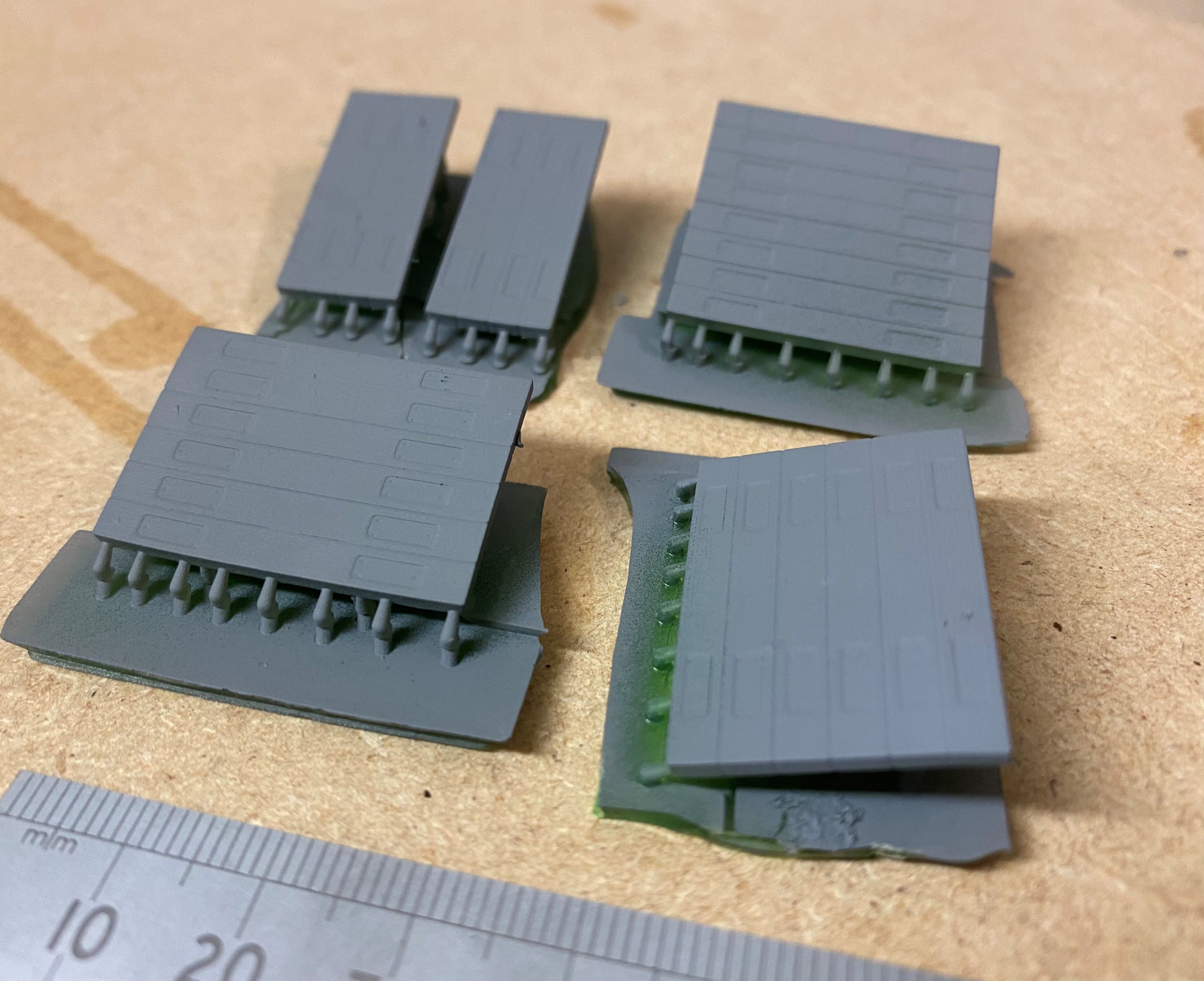 Model Railway Sleeper Foot Crossing 3D print model_13