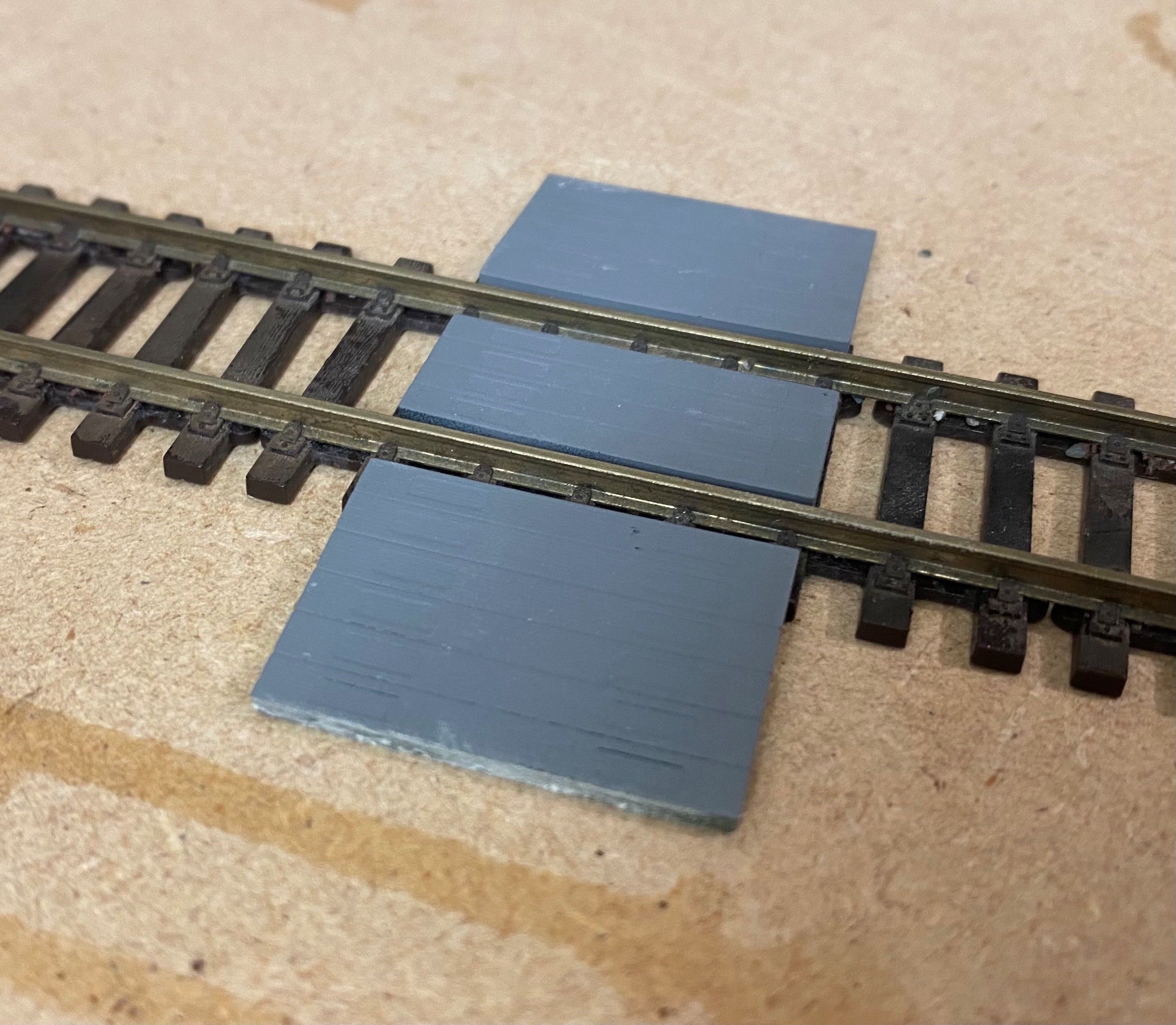 Model Railway Sleeper Foot Crossing 3D print model_1