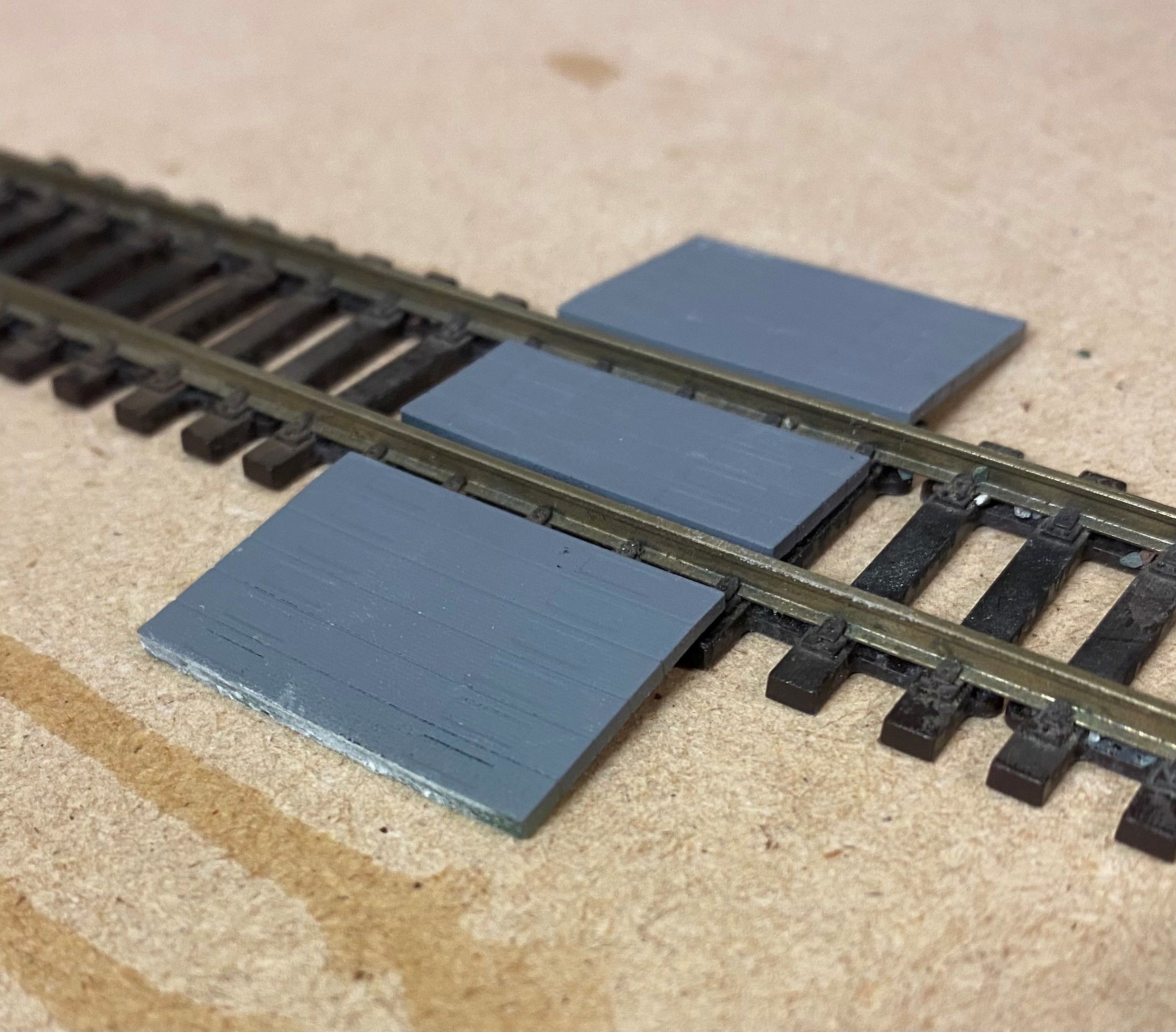 Model Railway Sleeper Foot Crossing 3D print model_12