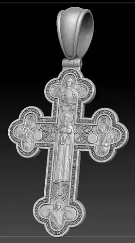 Cross christian pendant