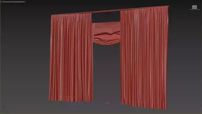 Curtains 6 curtain 3D model 6