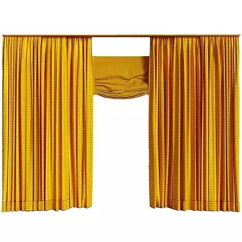 Curtains 6 curtain 3D model