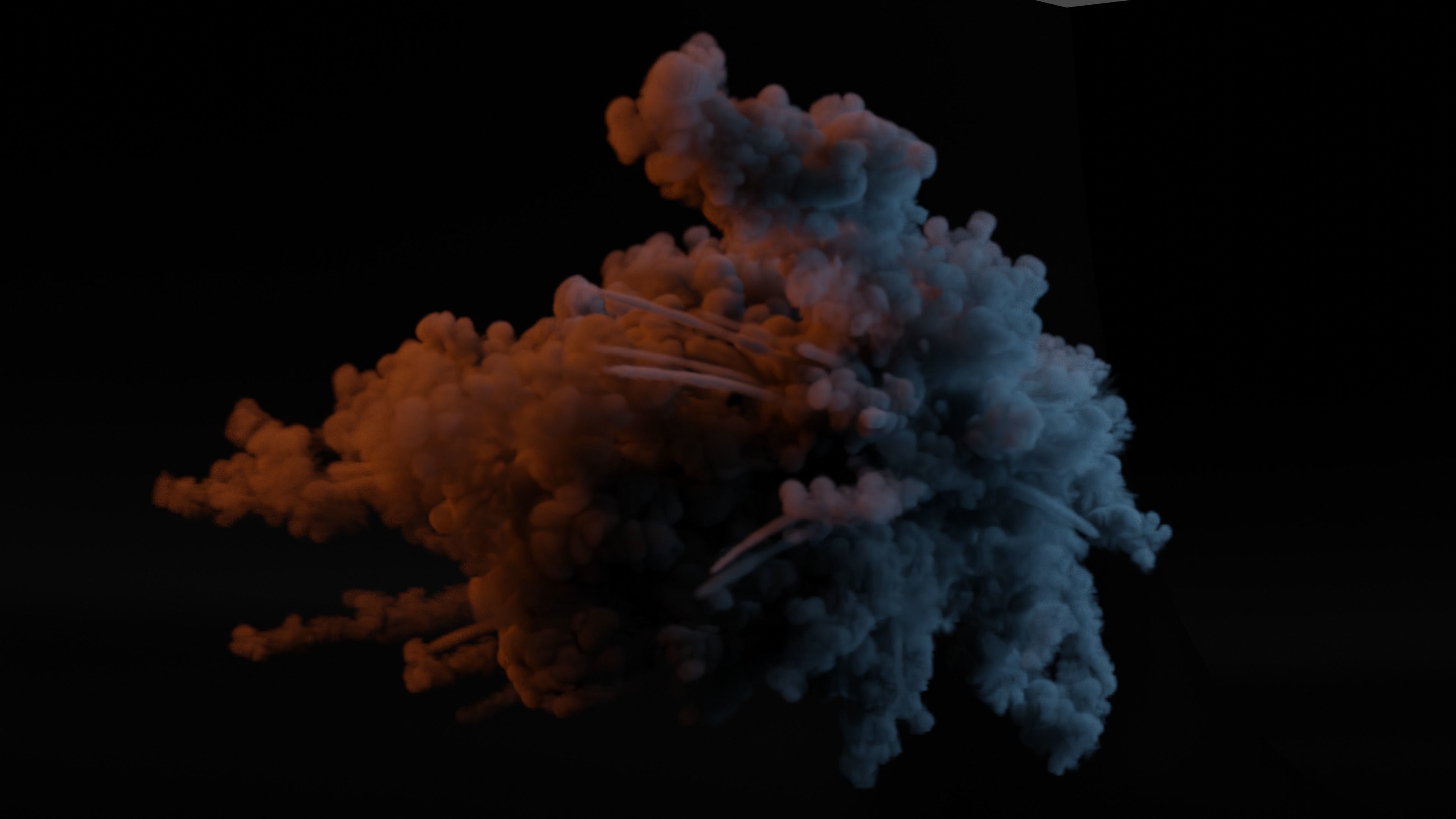 Wall-Hit-Explosion cloud of smoke 3D model_8