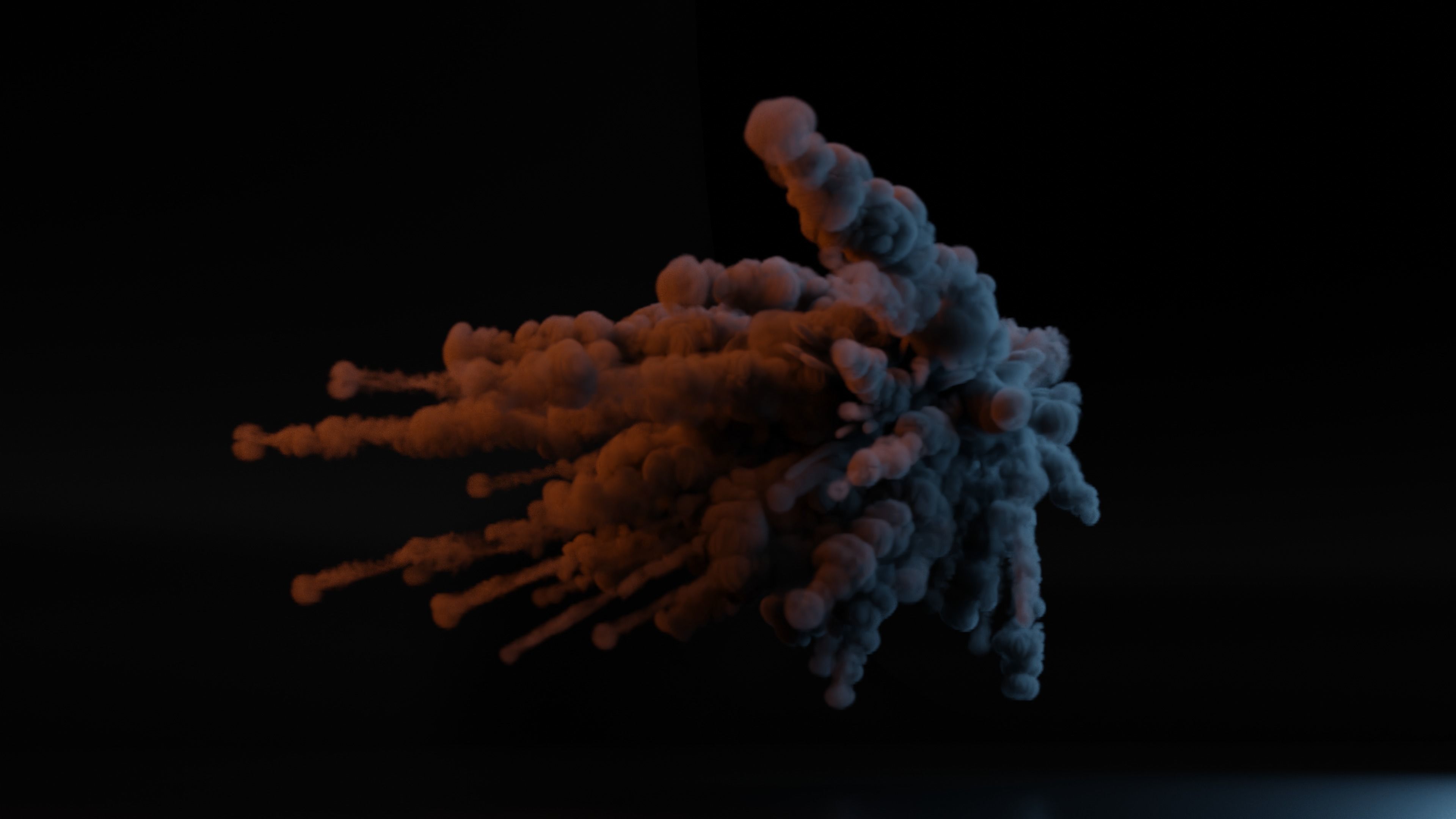 Wall-Hit-Explosion cloud of smoke 3D model_6