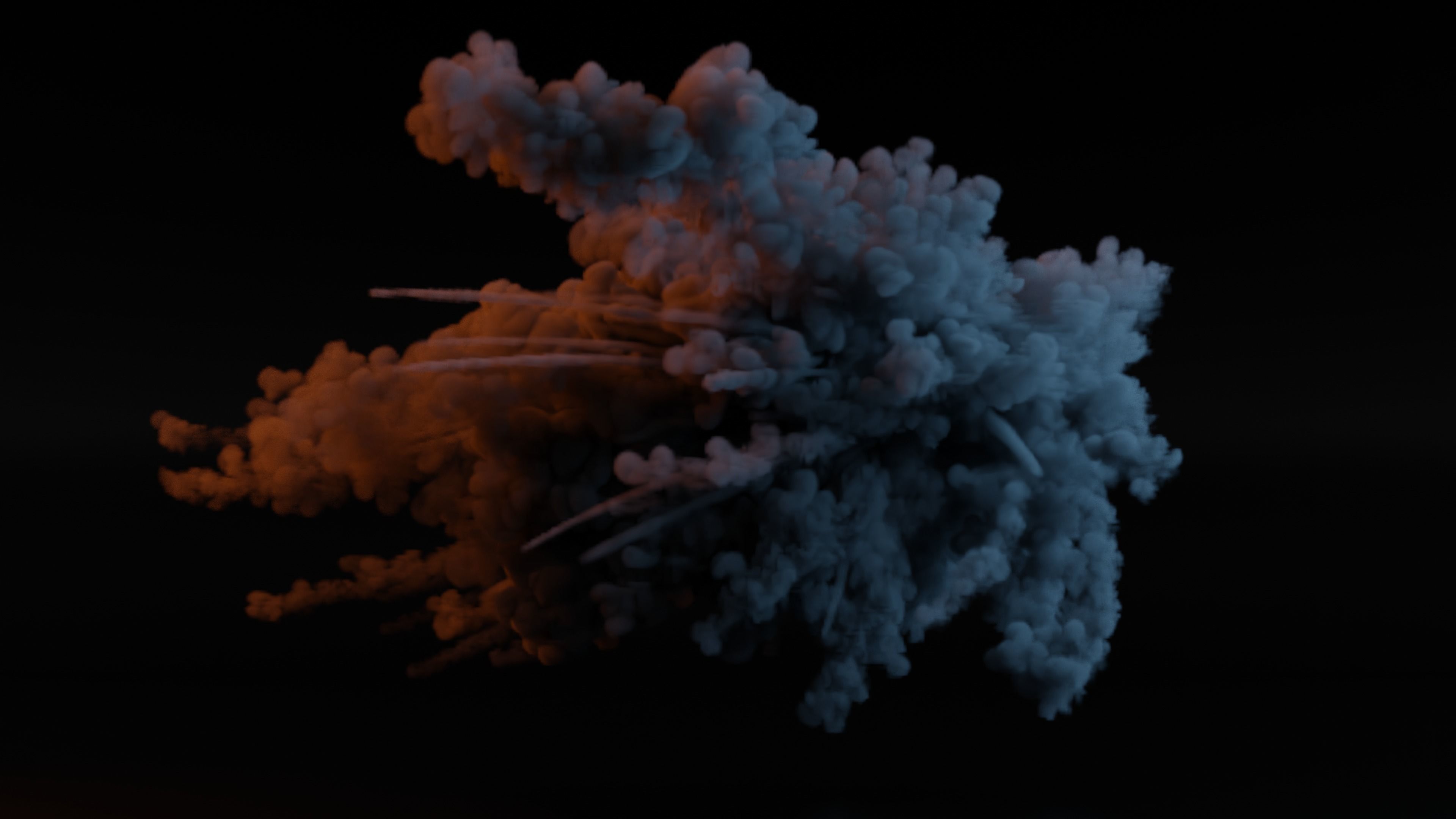 Wall-Hit-Explosion cloud of smoke 3D model_10