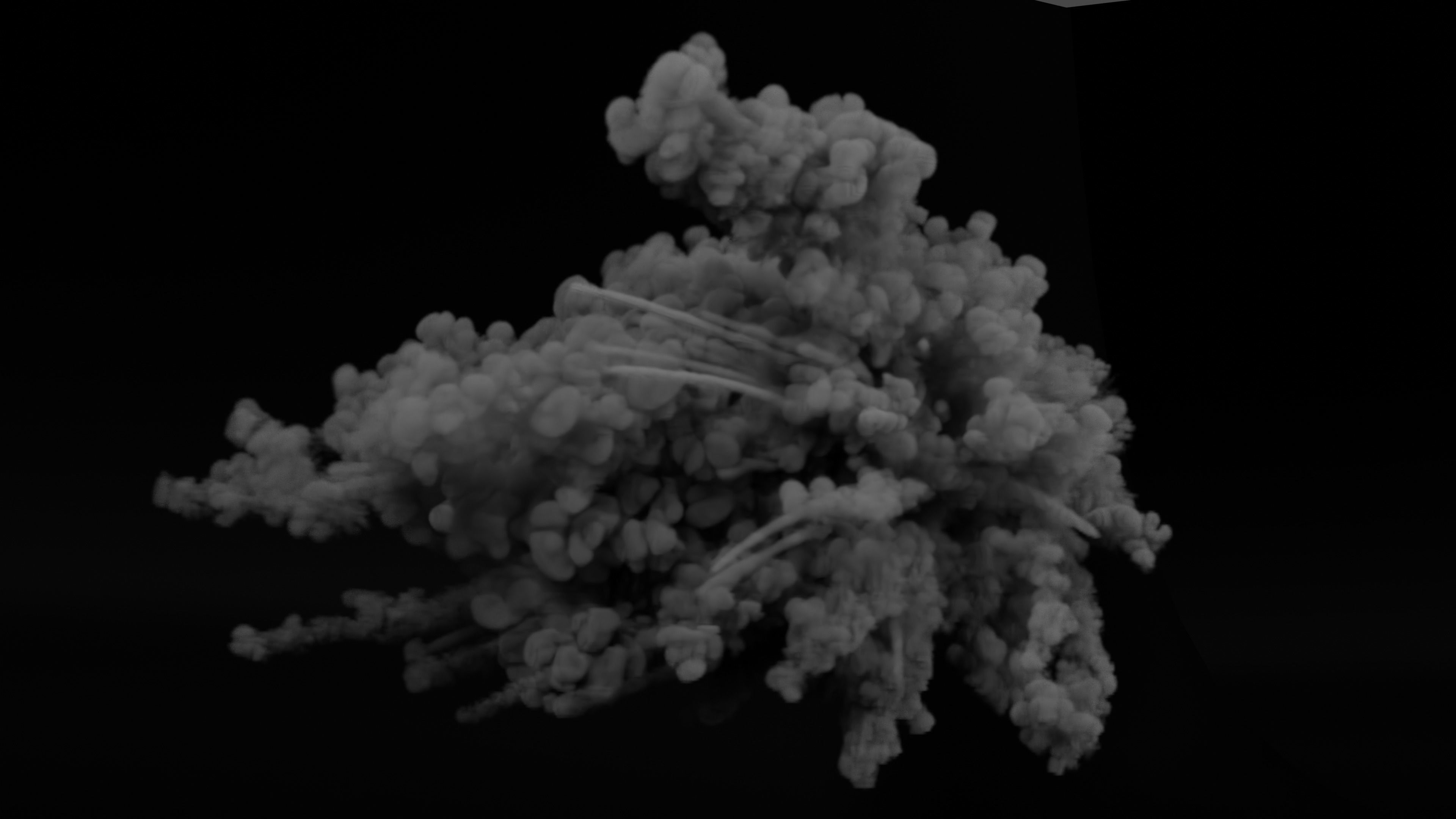 Wall-Hit-Explosion cloud of smoke 3D model_9