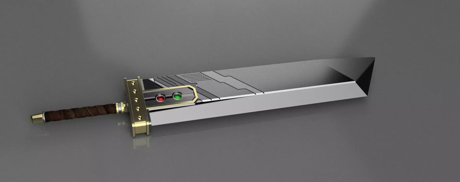 BUSTER SWORD FINAL FANTASY 7 3D print model