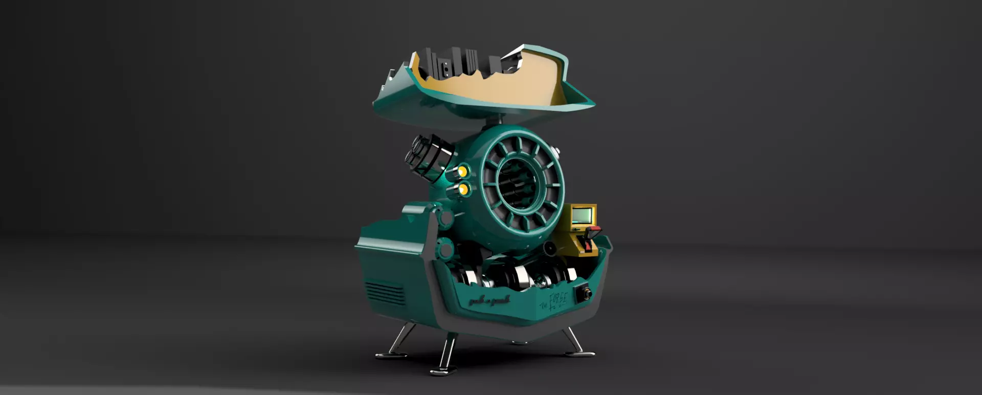 PACK A PUNCH DIE MASCHINE DE BLACK OPS COLD WAR 3D print model_0