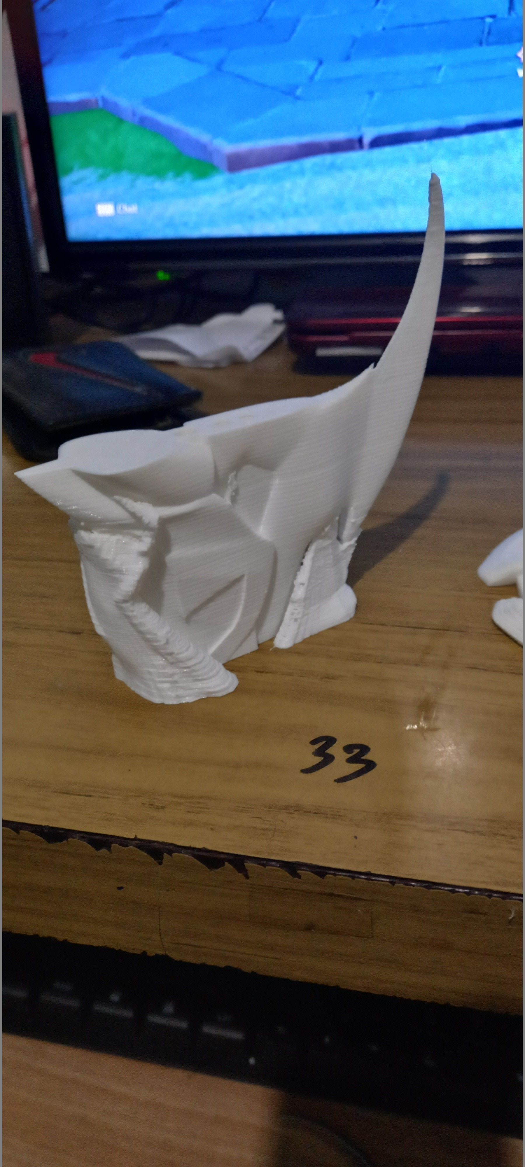 Genshin Impact  Mistsplitter Reforged Sword 3D print model_33