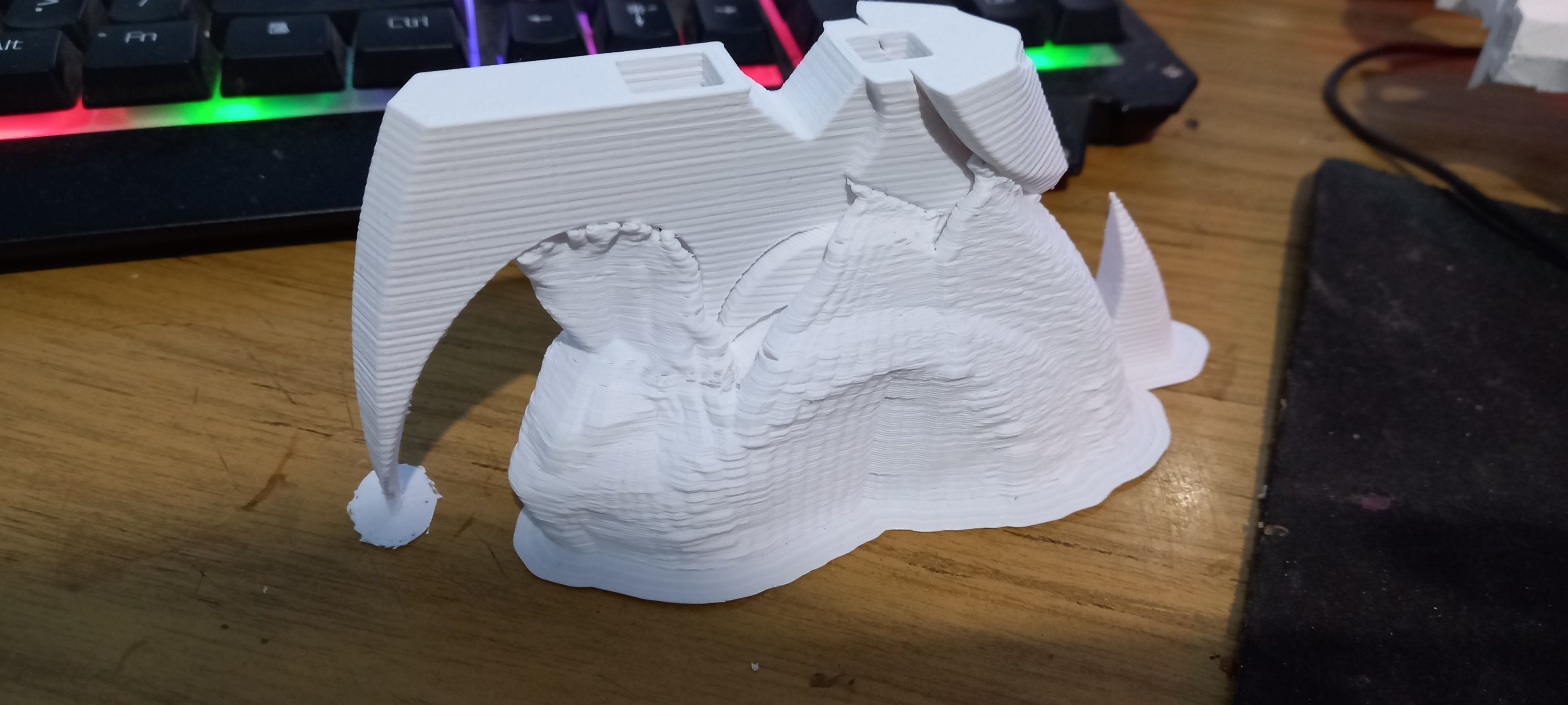 Genshin Impact  Mistsplitter Reforged Sword 3D print model_76