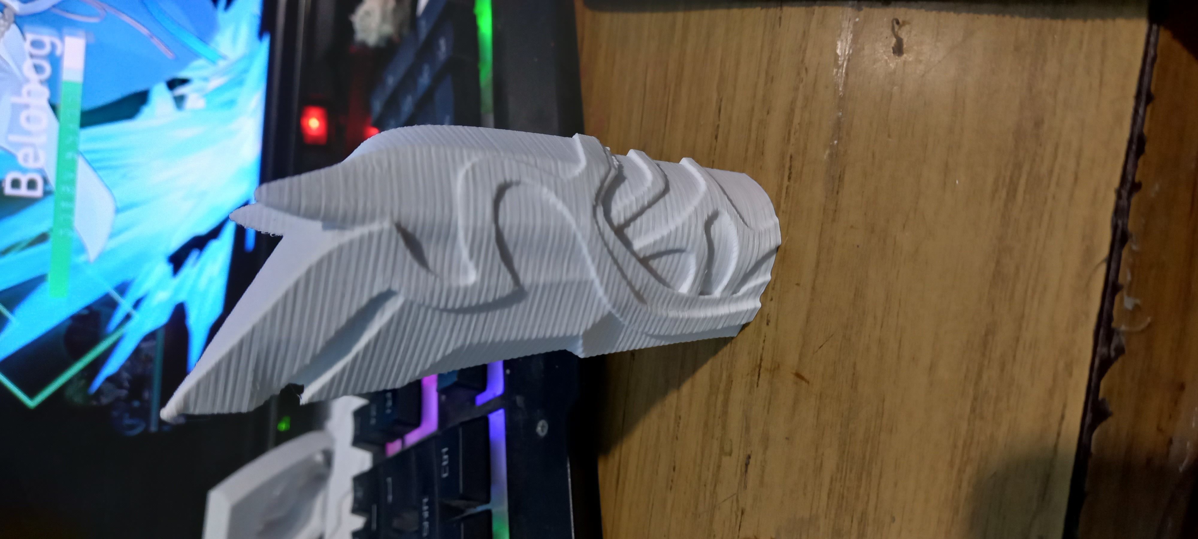 Genshin Impact  Mistsplitter Reforged Sword 3D print model_69