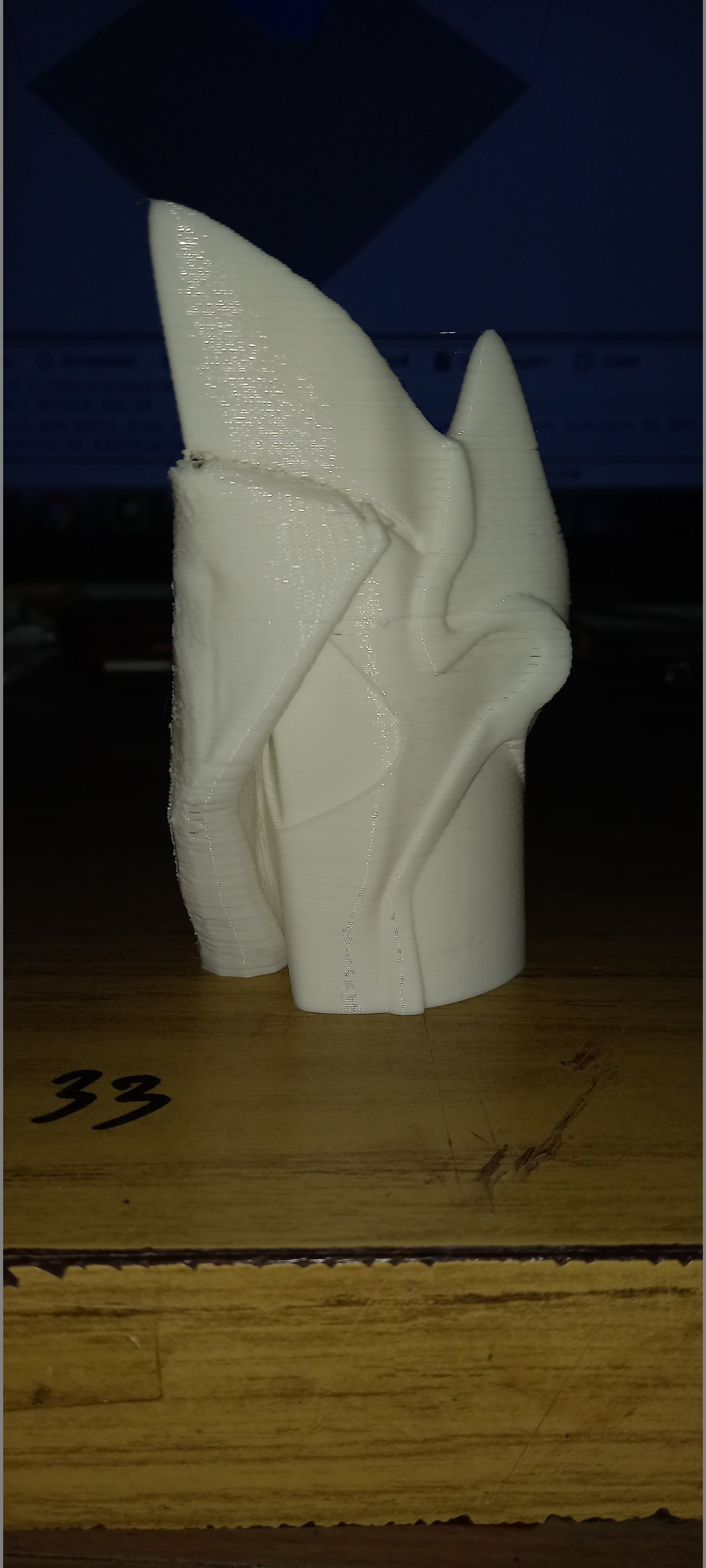 Genshin Impact  Mistsplitter Reforged Sword 3D print model_3