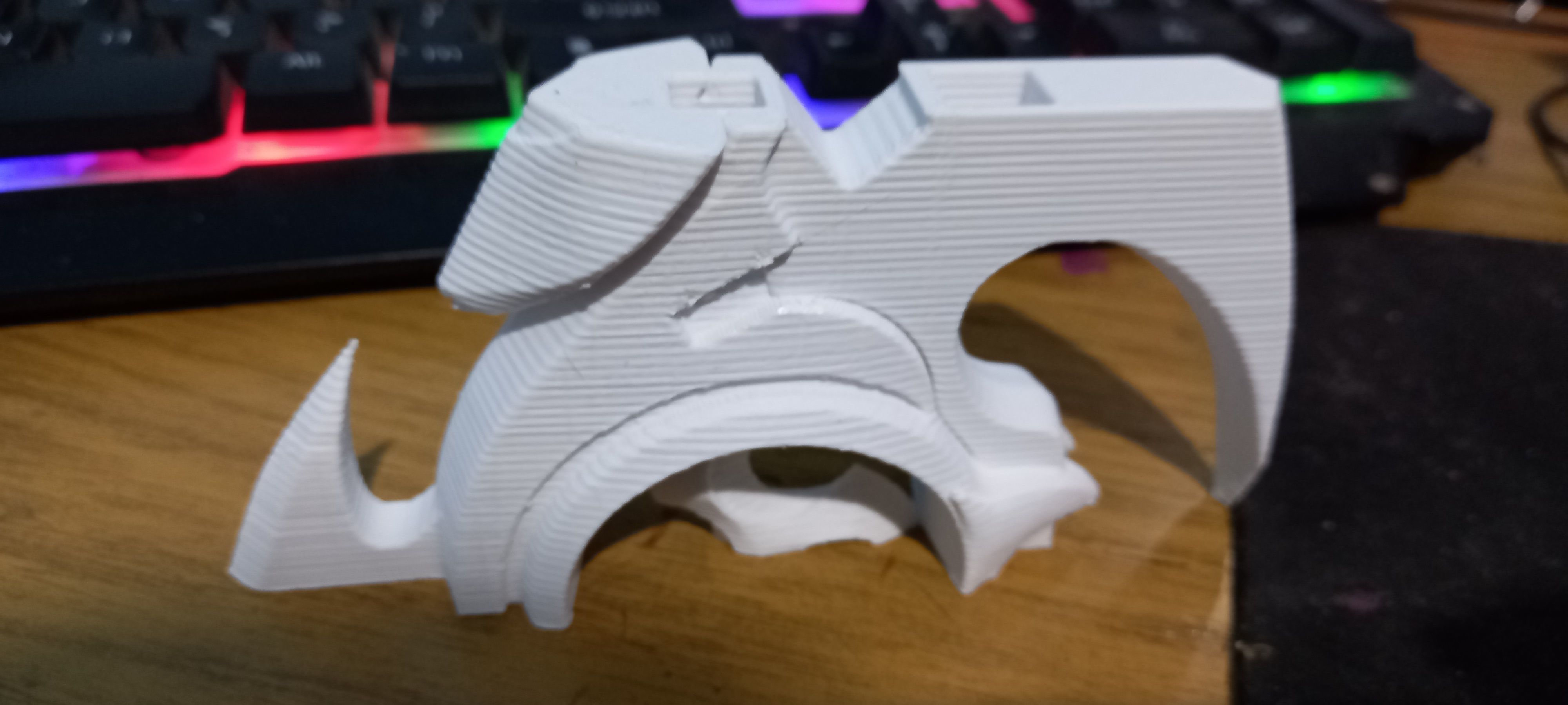 Genshin Impact  Mistsplitter Reforged Sword 3D print model_73