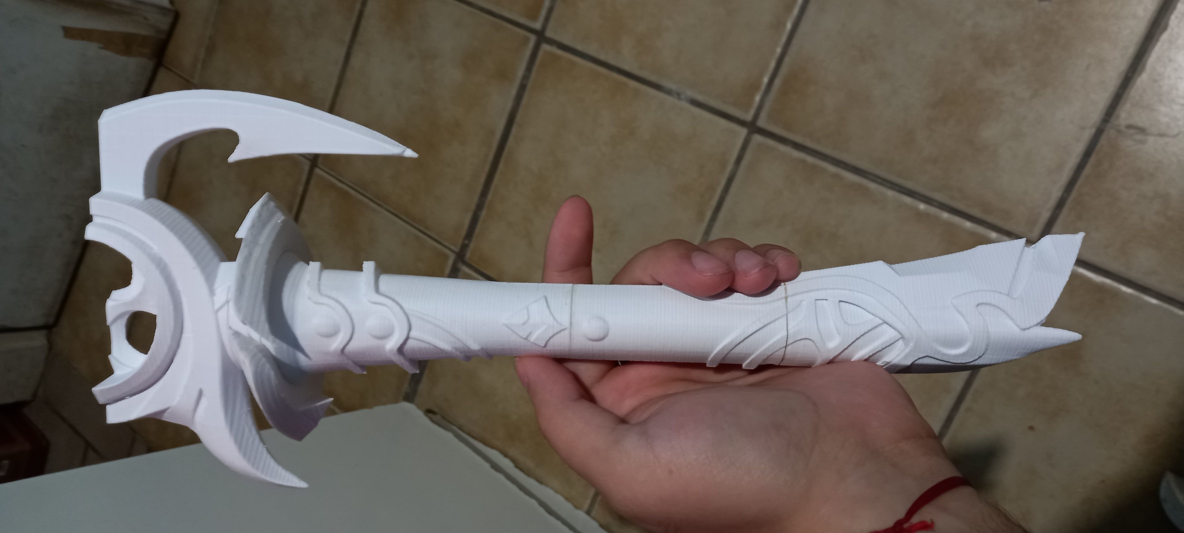 Genshin Impact  Mistsplitter Reforged Sword 3D print model_72