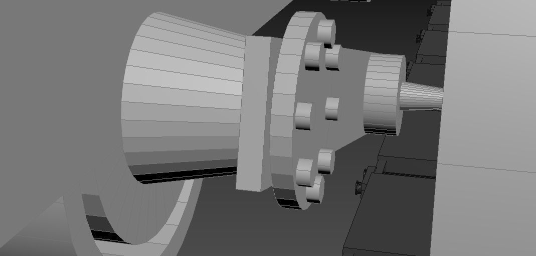 M1A2- Abrams Low-poly 3D model_8