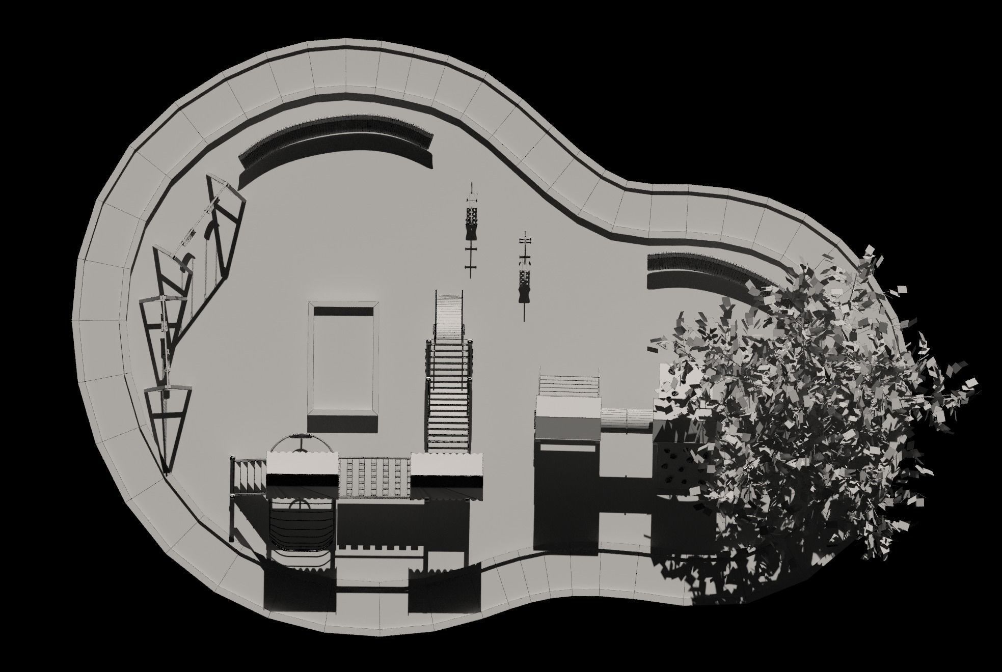 playground 3D model_4