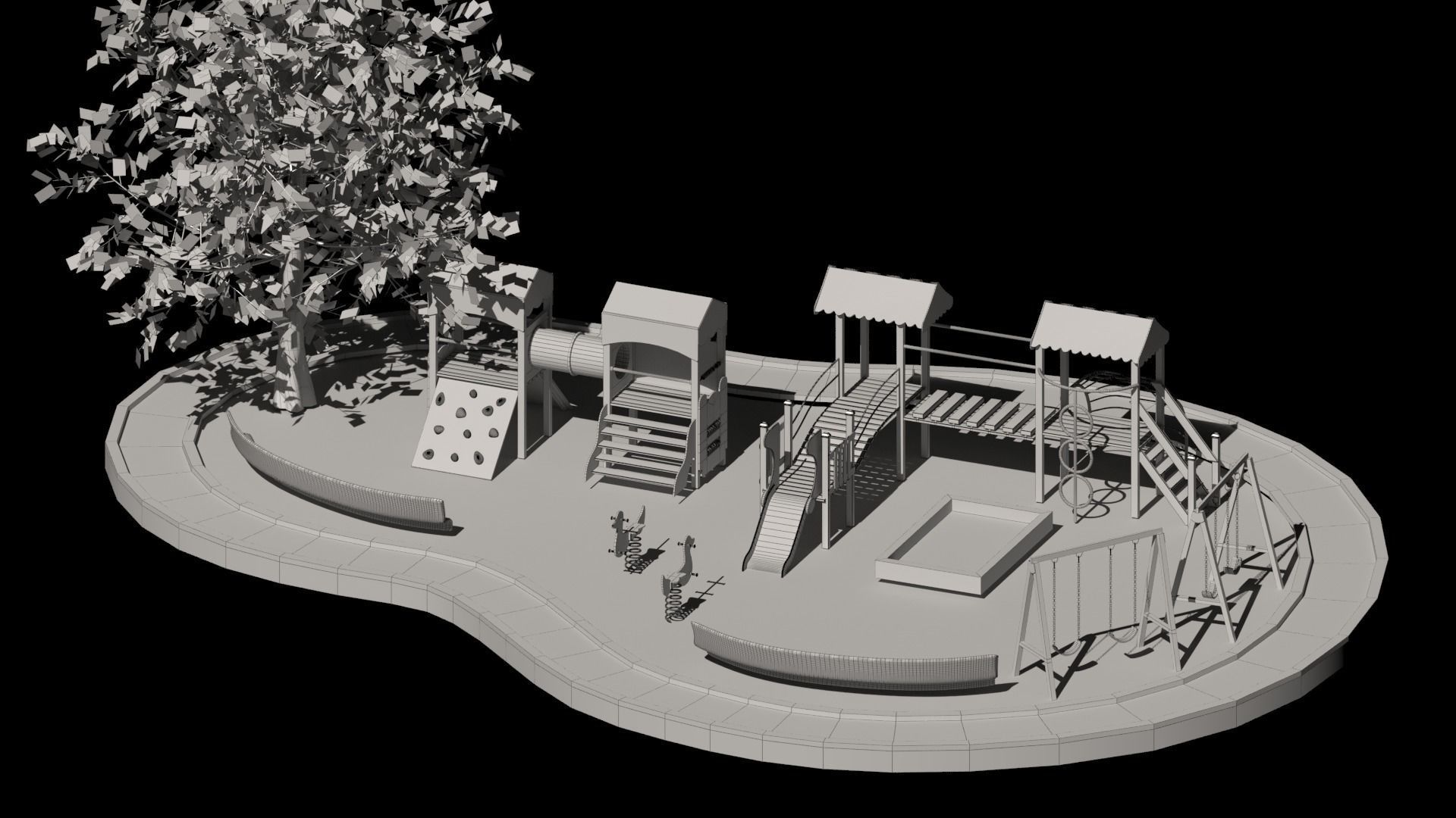playground 3D model_3