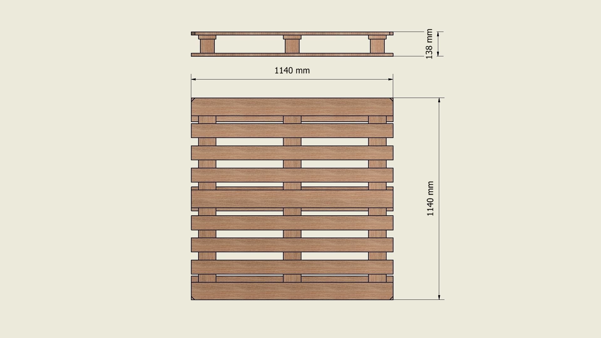 WOODEN PALLETS 3D model_6