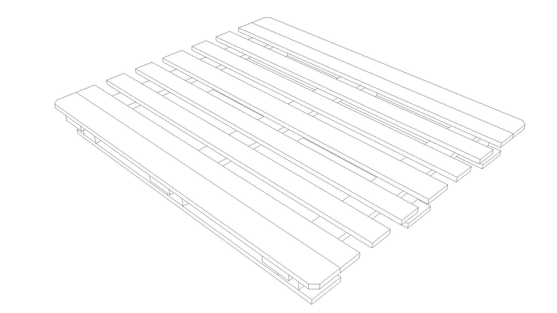 WOODEN PALLETS 3D model_7