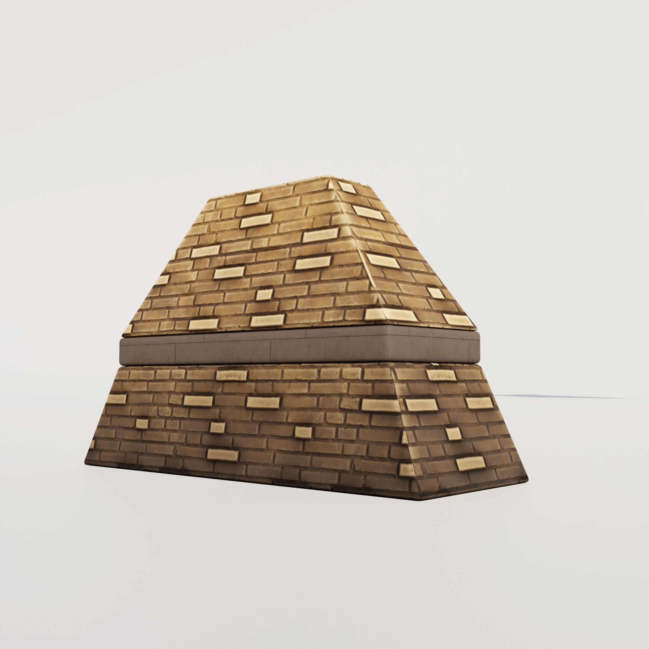 Stylized Walls Free low-poly 3D model_5