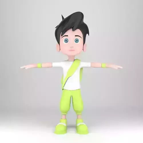 LEO Model cartoon boy