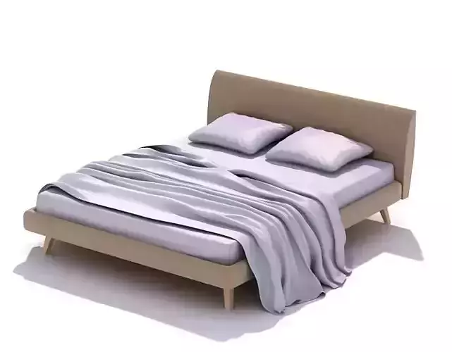 Modern Beige Bed